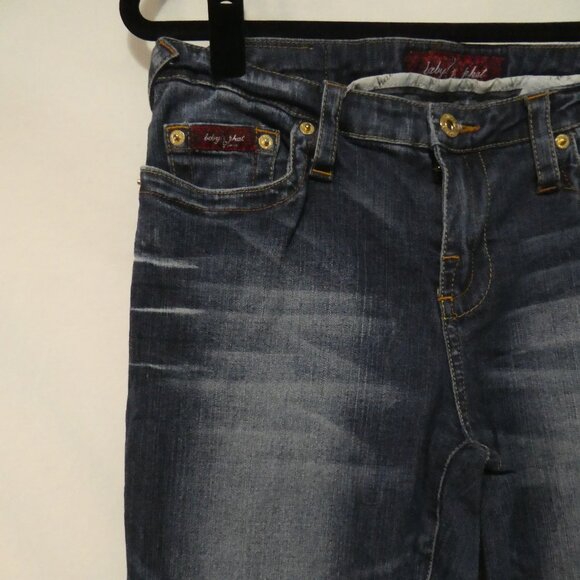 BABY PHAT | size 9 | Classic Blue Straight Leg Jeans - Picture 3 of 16